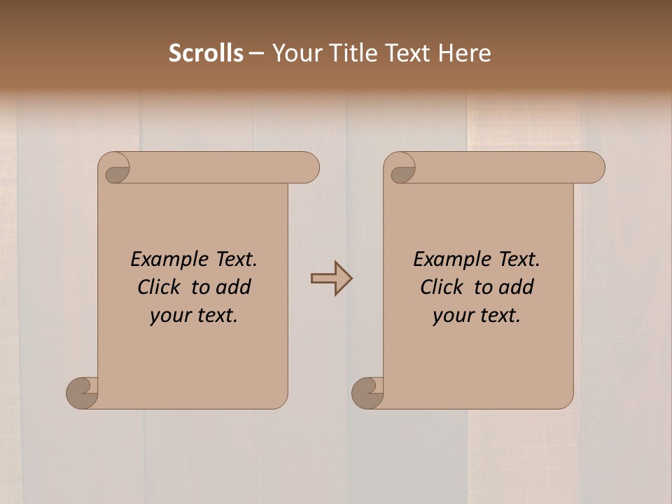 Brazilian Cherry Wood Floor. PowerPoint Template