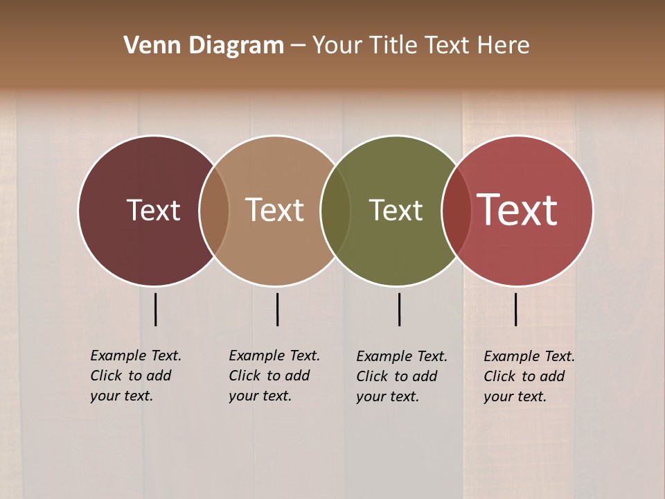 Brazilian Cherry Wood Floor. PowerPoint Template