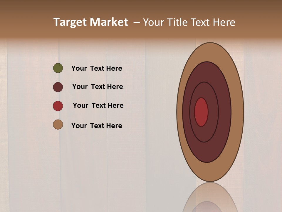 Brazilian Cherry Wood Floor. PowerPoint Template