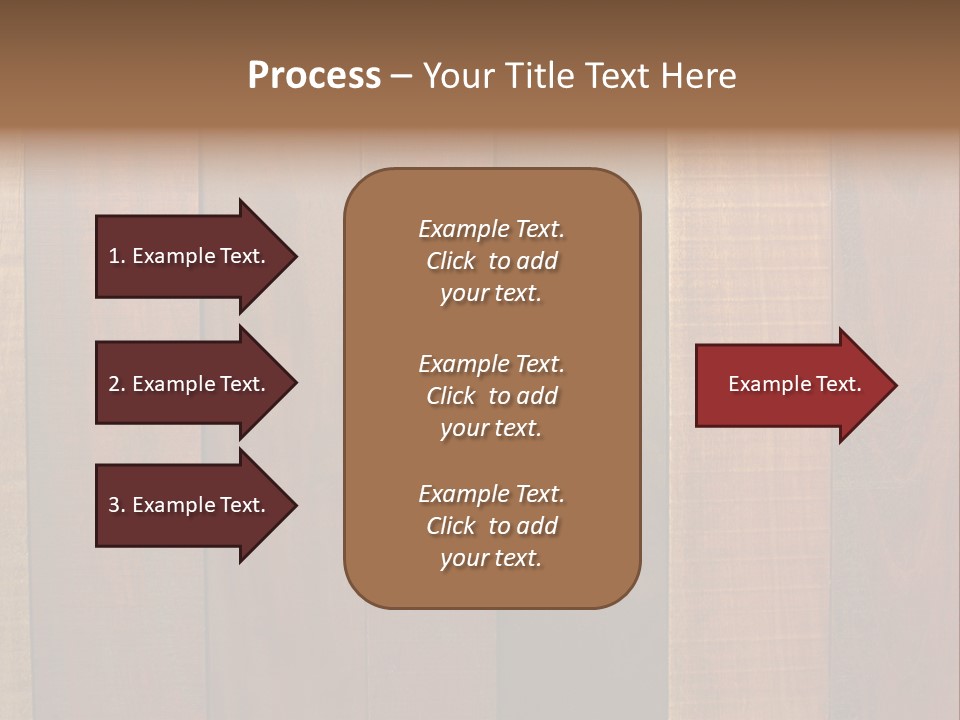 Brazilian Cherry Wood Floor. PowerPoint Template