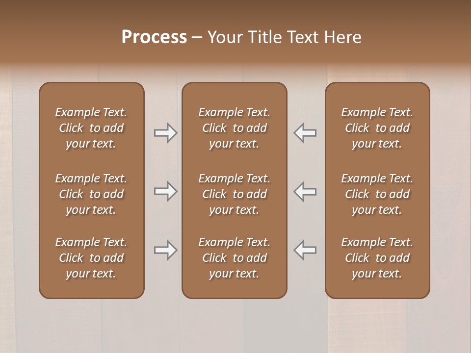 Brazilian Cherry Wood Floor. PowerPoint Template