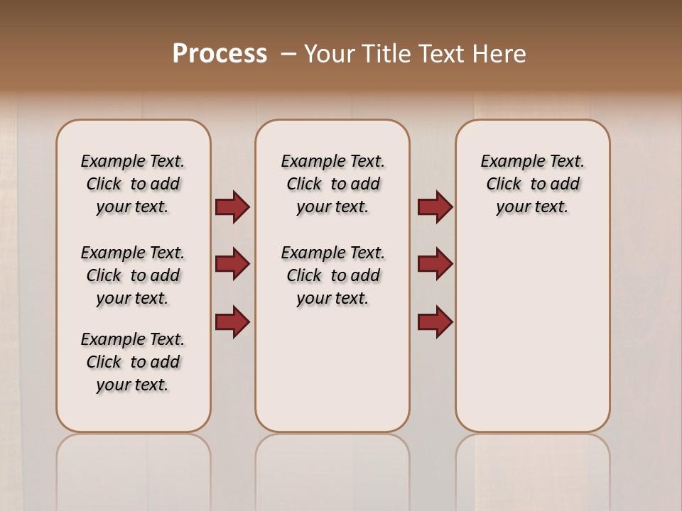 Brazilian Cherry Wood Floor. PowerPoint Template