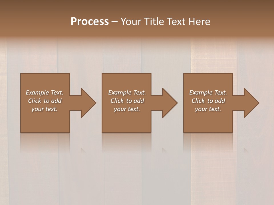 Brazilian Cherry Wood Floor. PowerPoint Template