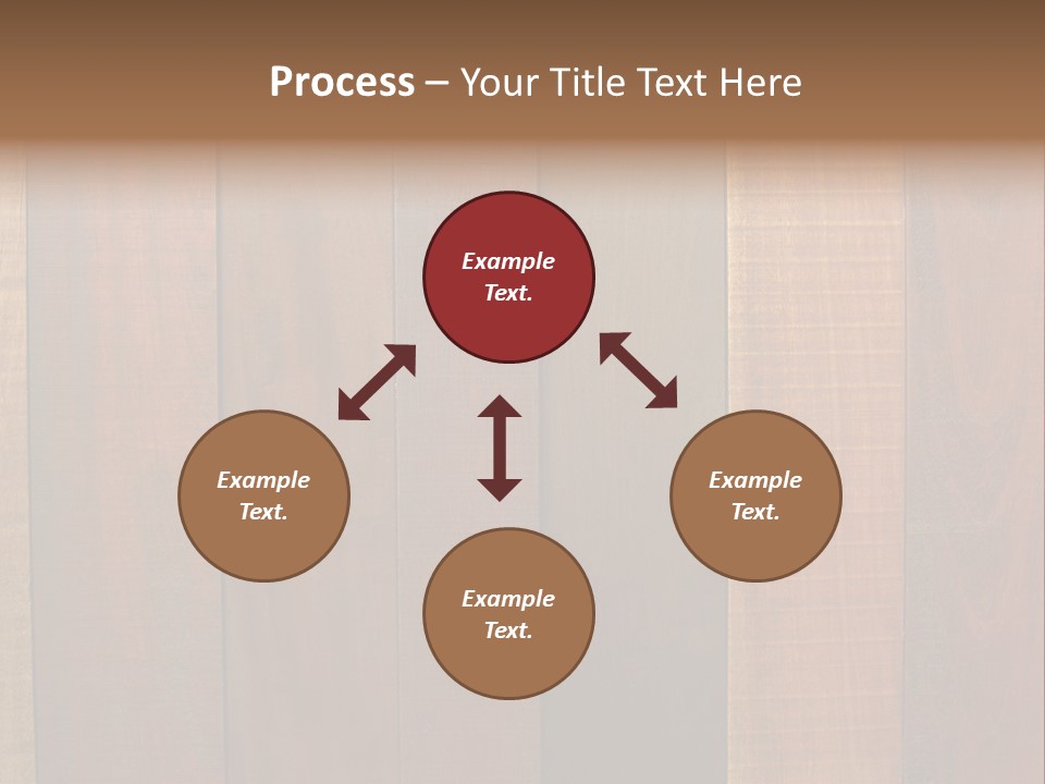 Brazilian Cherry Wood Floor. PowerPoint Template
