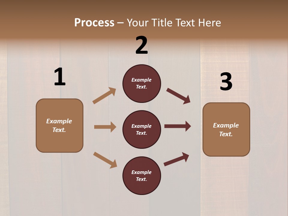Brazilian Cherry Wood Floor. PowerPoint Template