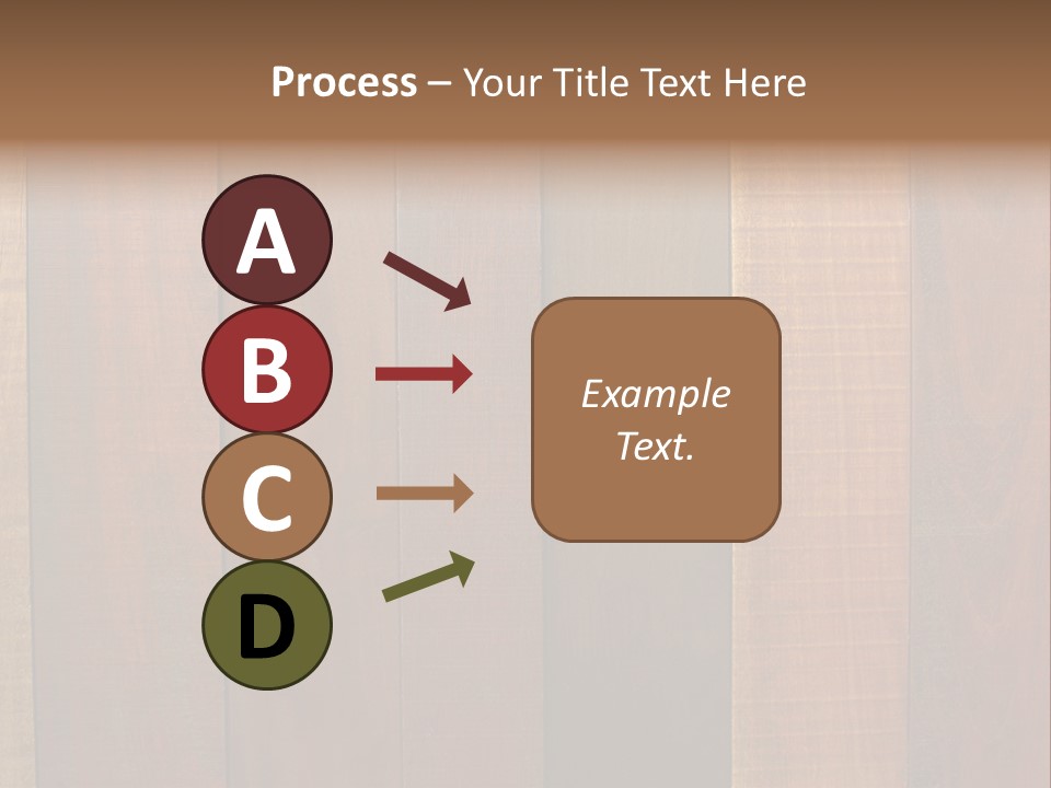 Brazilian Cherry Wood Floor. PowerPoint Template