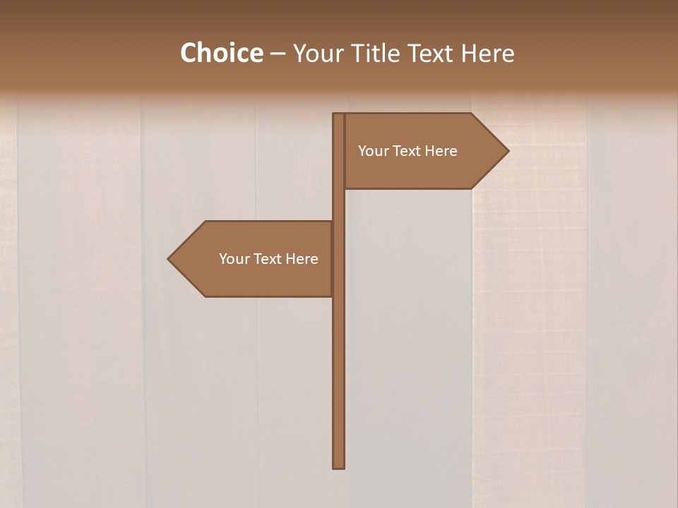 Brazilian Cherry Wood Floor. PowerPoint Template