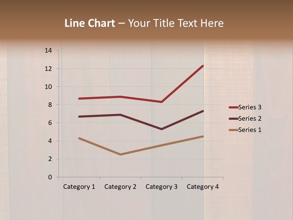 Brazilian Cherry Wood Floor. PowerPoint Template