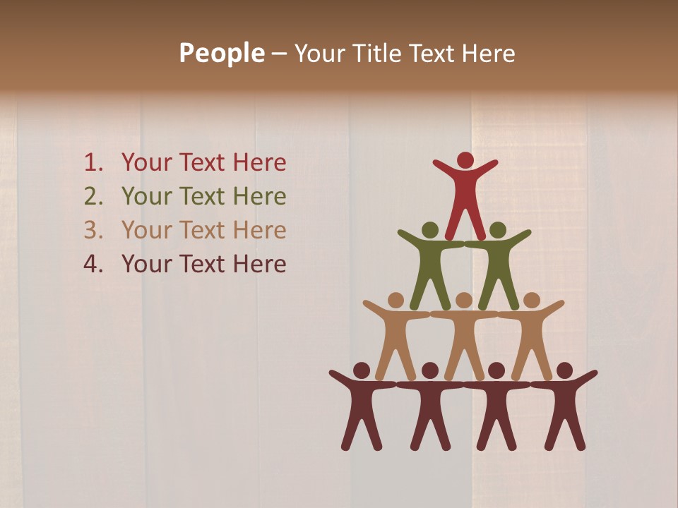 Brazilian Cherry Wood Floor. PowerPoint Template