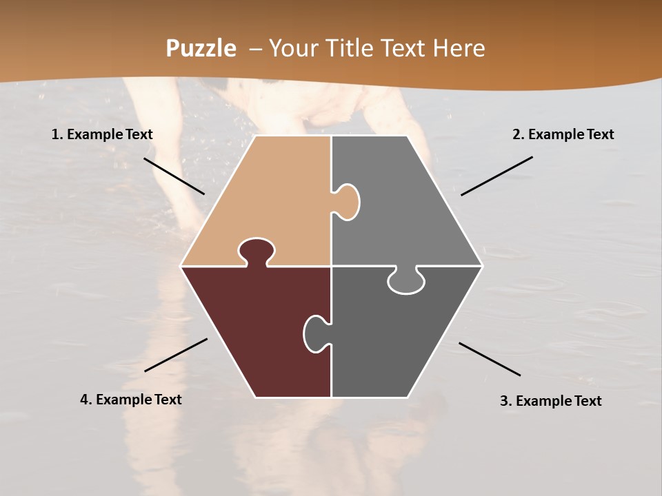 Jack Russell Terrier. Slight Motion Blur PowerPoint Template