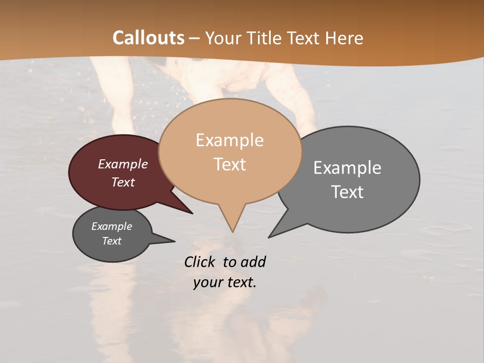 Jack Russell Terrier. Slight Motion Blur PowerPoint Template