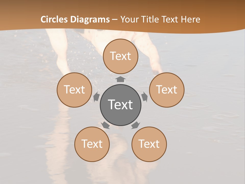 Jack Russell Terrier. Slight Motion Blur PowerPoint Template