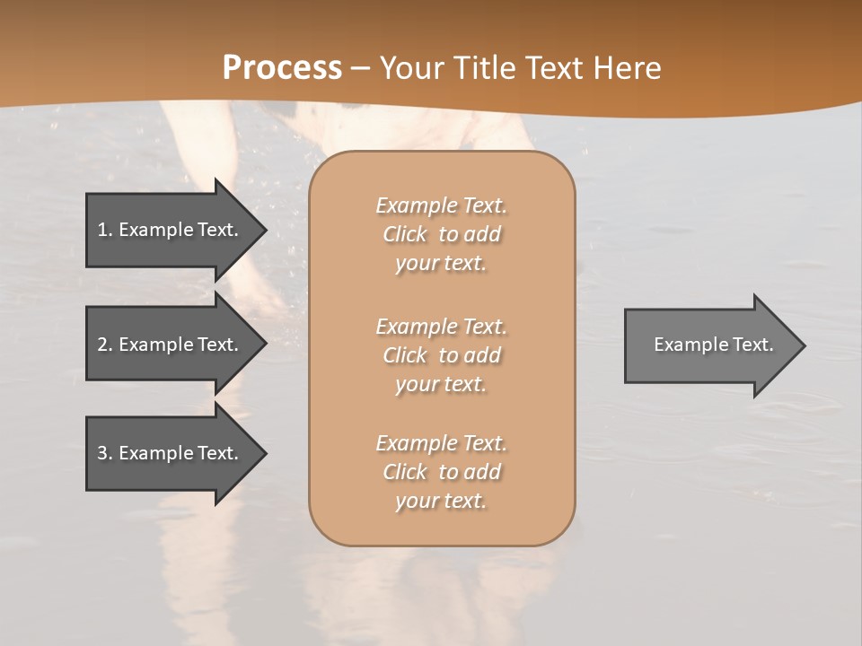 Jack Russell Terrier. Slight Motion Blur PowerPoint Template