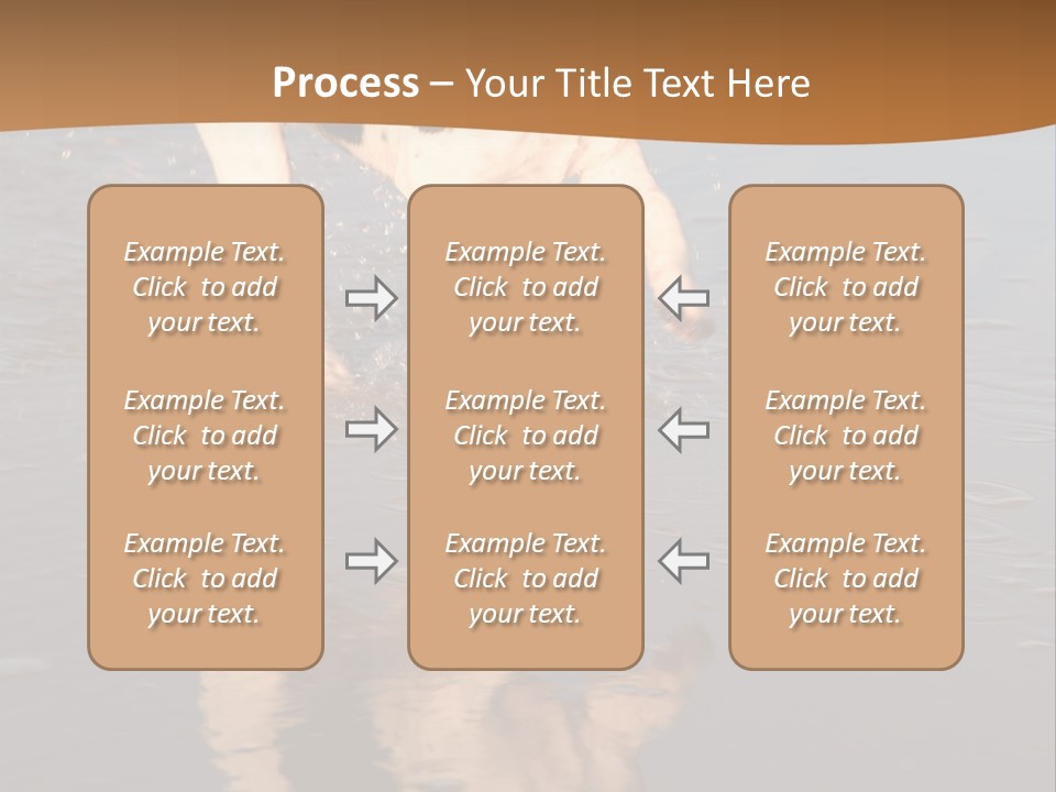 Jack Russell Terrier. Slight Motion Blur PowerPoint Template