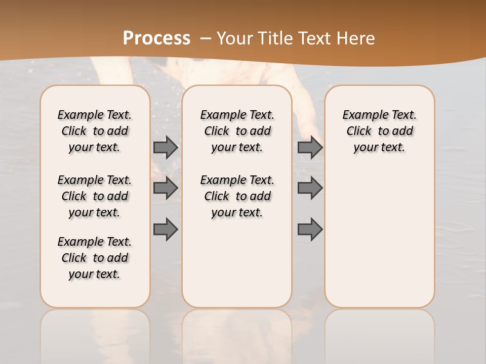 Jack Russell Terrier. Slight Motion Blur PowerPoint Template