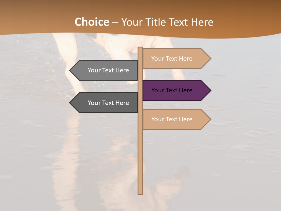 Jack Russell Terrier. Slight Motion Blur PowerPoint Template