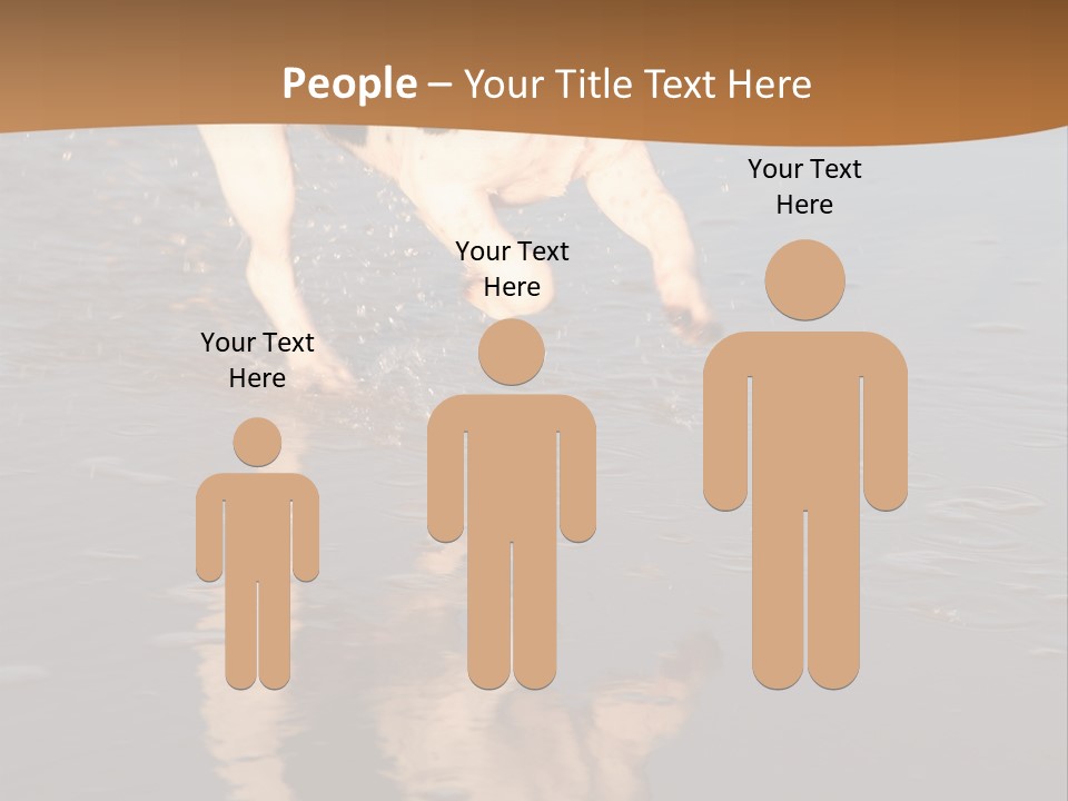 Jack Russell Terrier. Slight Motion Blur PowerPoint Template