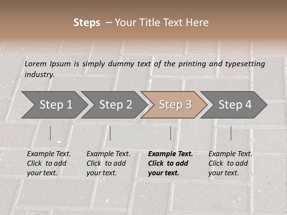 Sidewalk PowerPoint Template