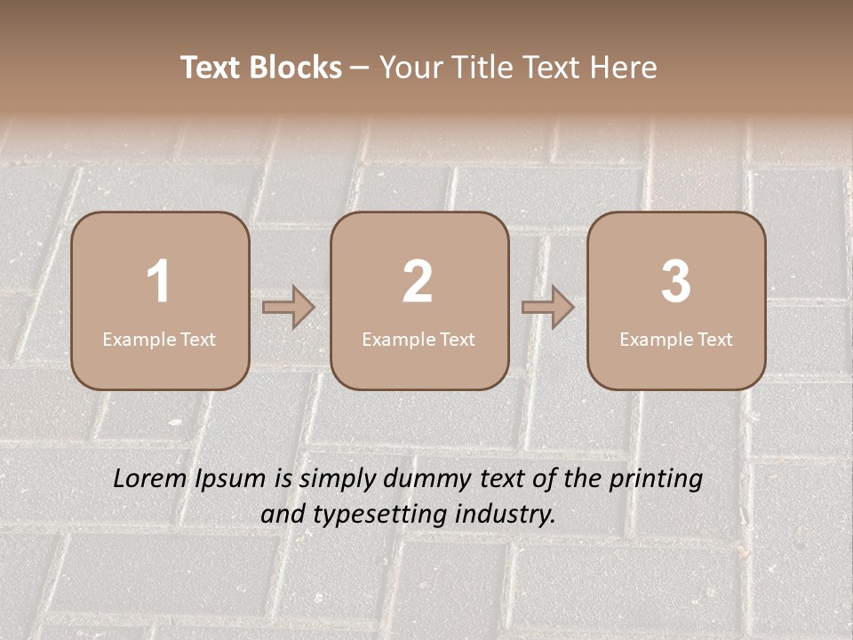 Sidewalk PowerPoint Template