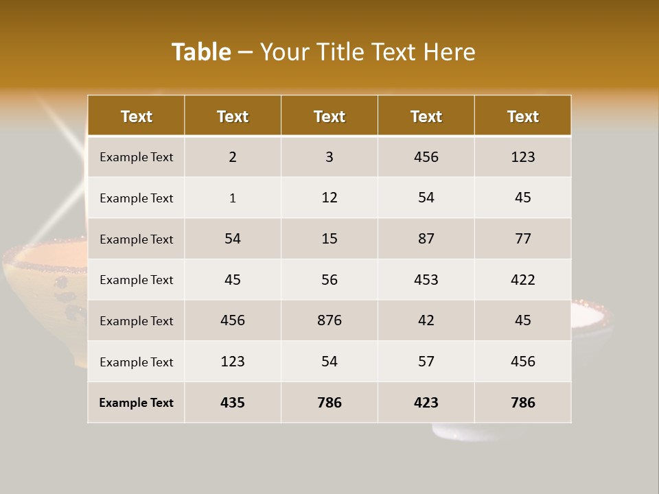 Three Sparkling Deyas PowerPoint Template