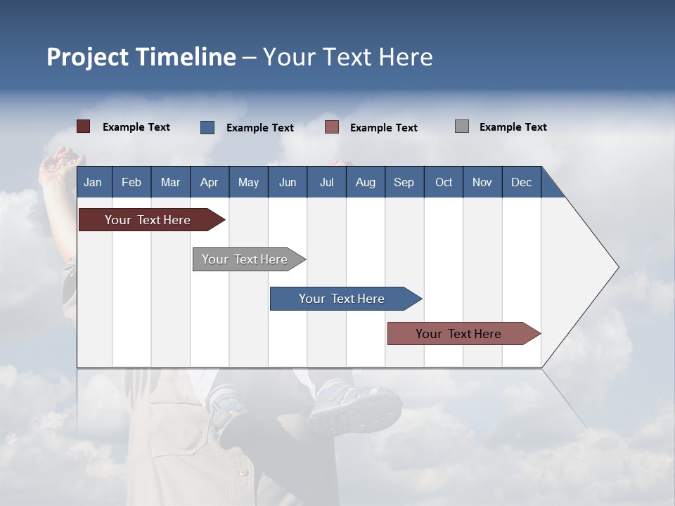 Grandfather With Grandson PowerPoint Template