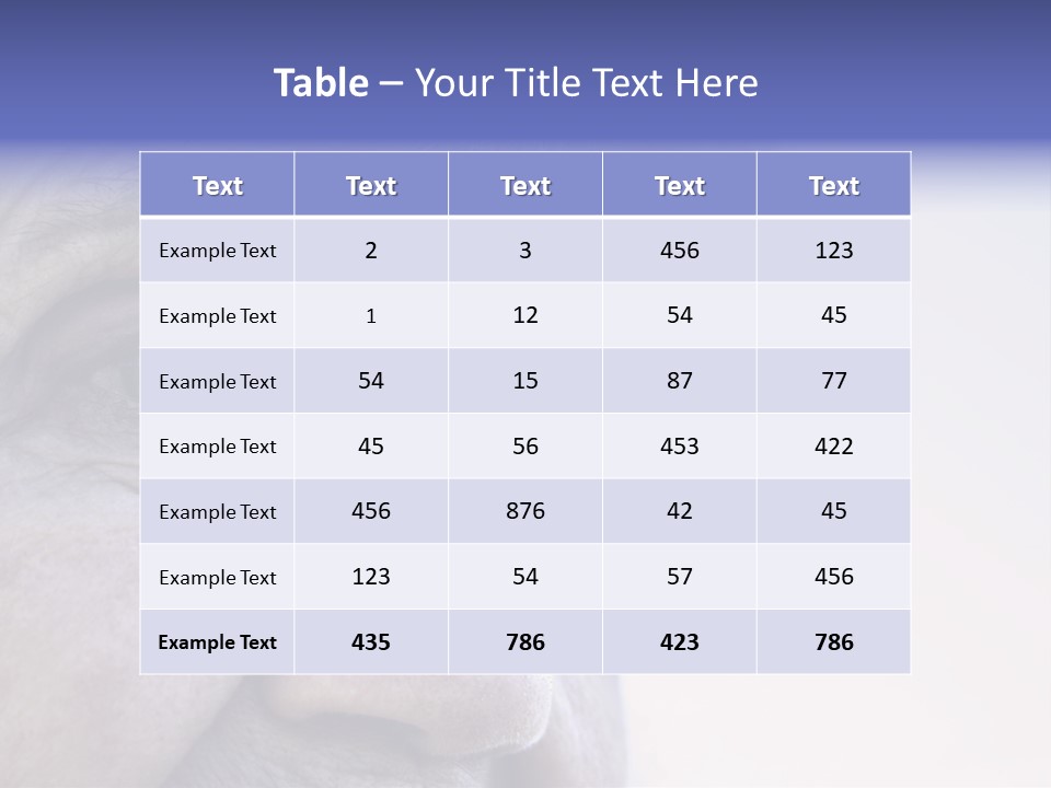 Old Lady Looking To The Sky PowerPoint Template