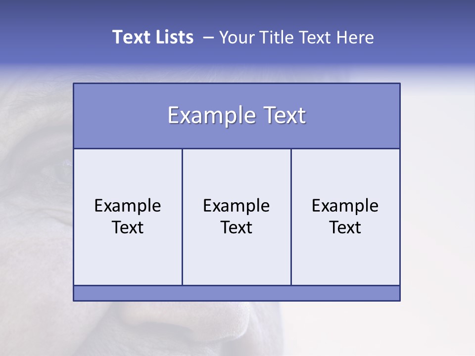 Old Lady Looking To The Sky PowerPoint Template