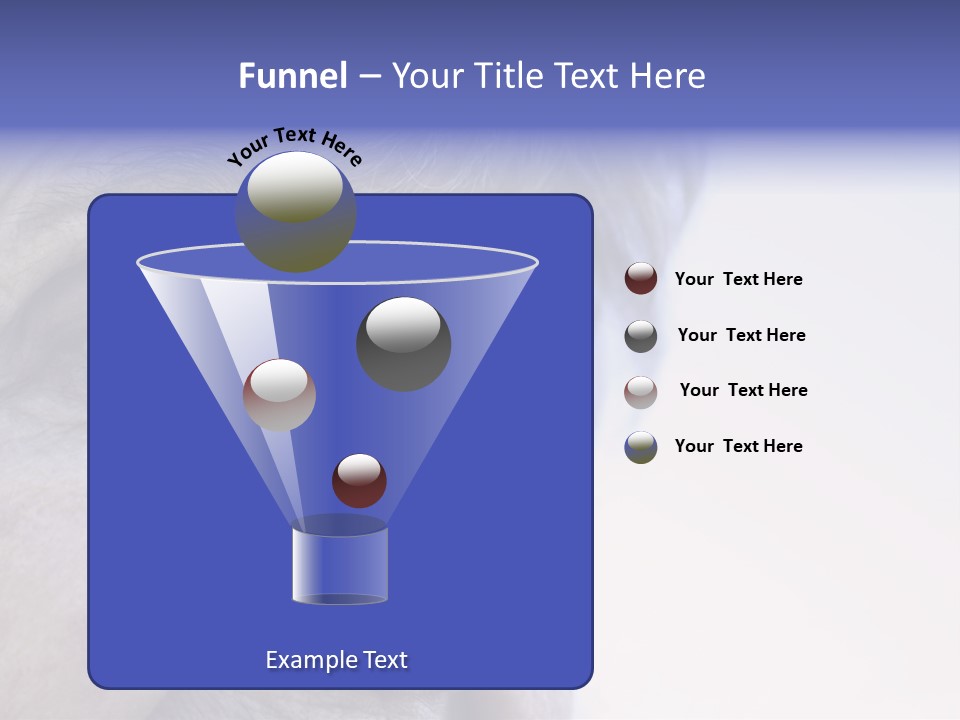 Old Lady Looking To The Sky PowerPoint Template