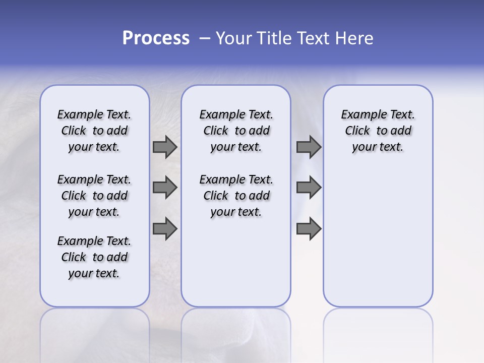 Old Lady Looking To The Sky PowerPoint Template
