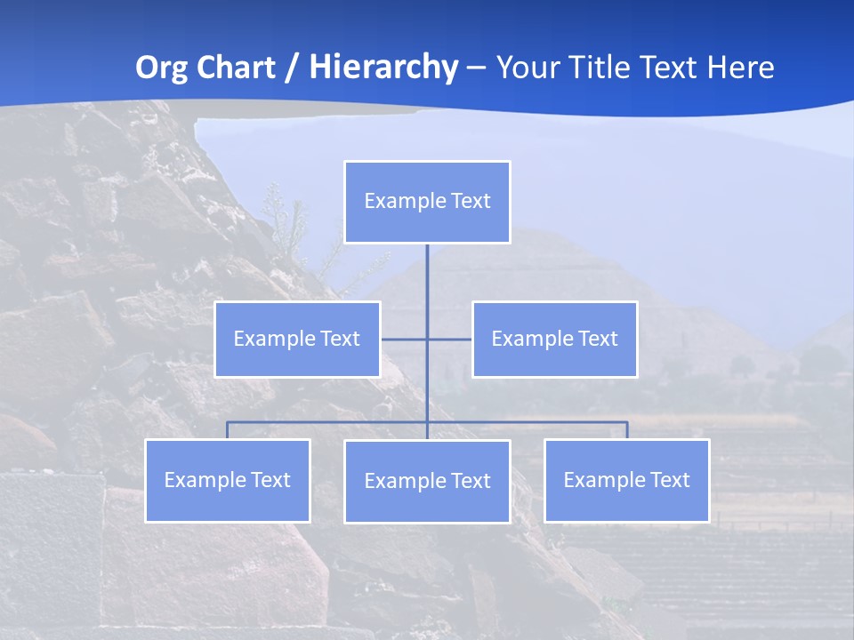 Temple Of Quetzalcoatl In The Citadel Of Teotihuacan, Mexico PowerPoint Template