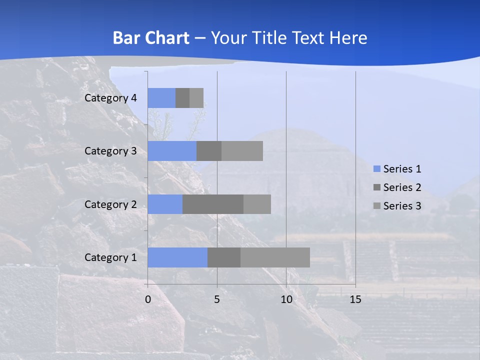 Temple Of Quetzalcoatl In The Citadel Of Teotihuacan, Mexico PowerPoint Template