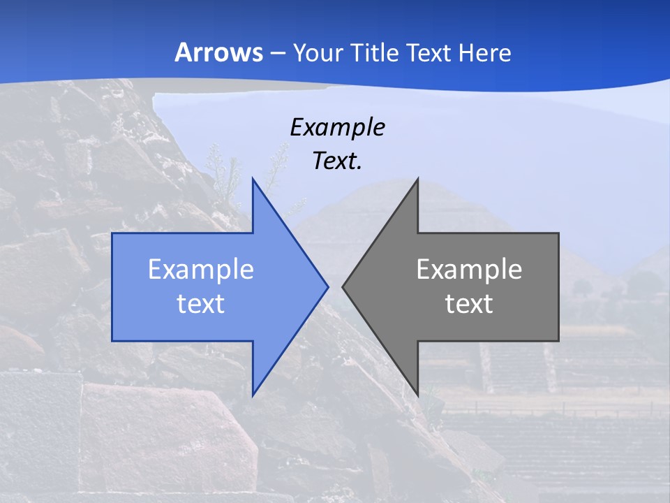 Temple Of Quetzalcoatl In The Citadel Of Teotihuacan, Mexico PowerPoint Template