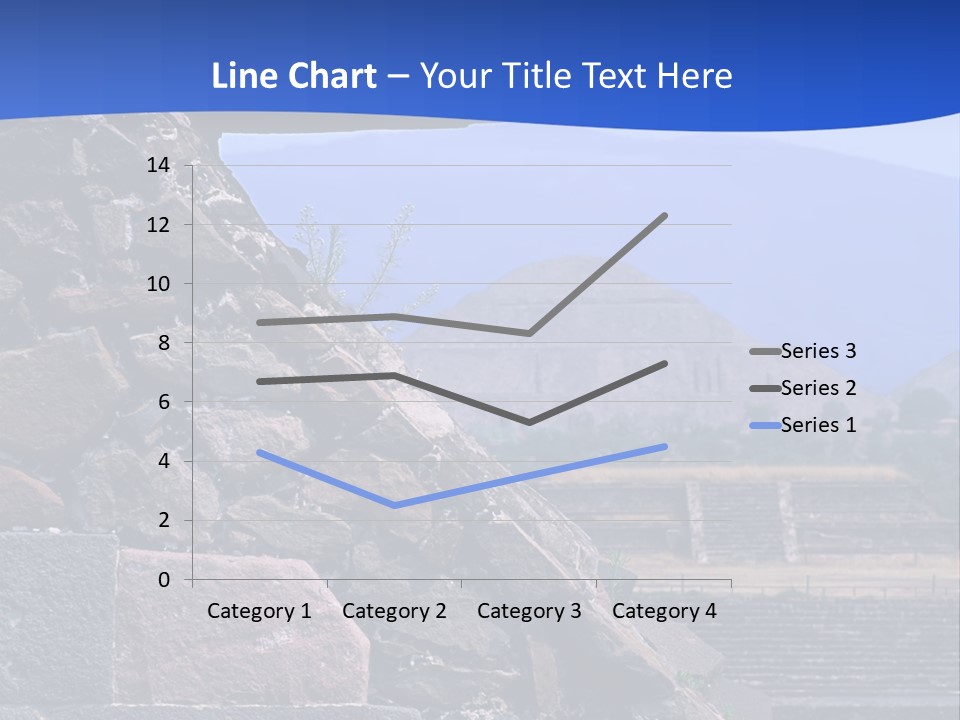 Temple Of Quetzalcoatl In The Citadel Of Teotihuacan, Mexico PowerPoint Template