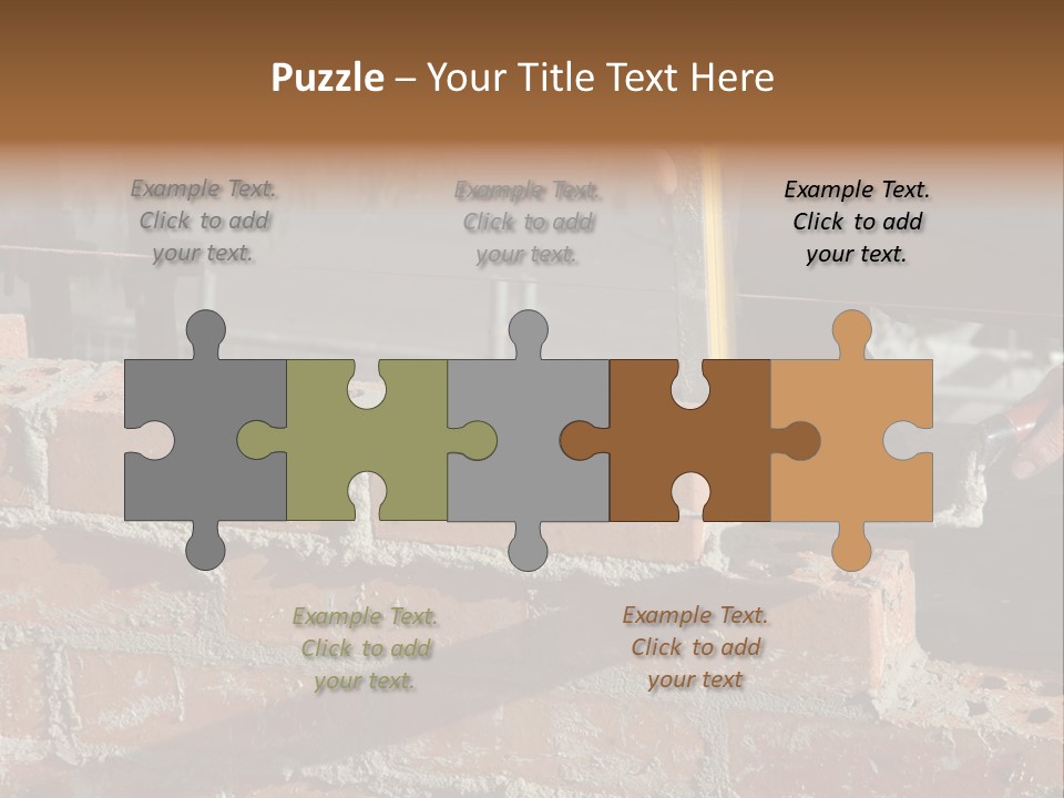 Bricklayer PowerPoint Template