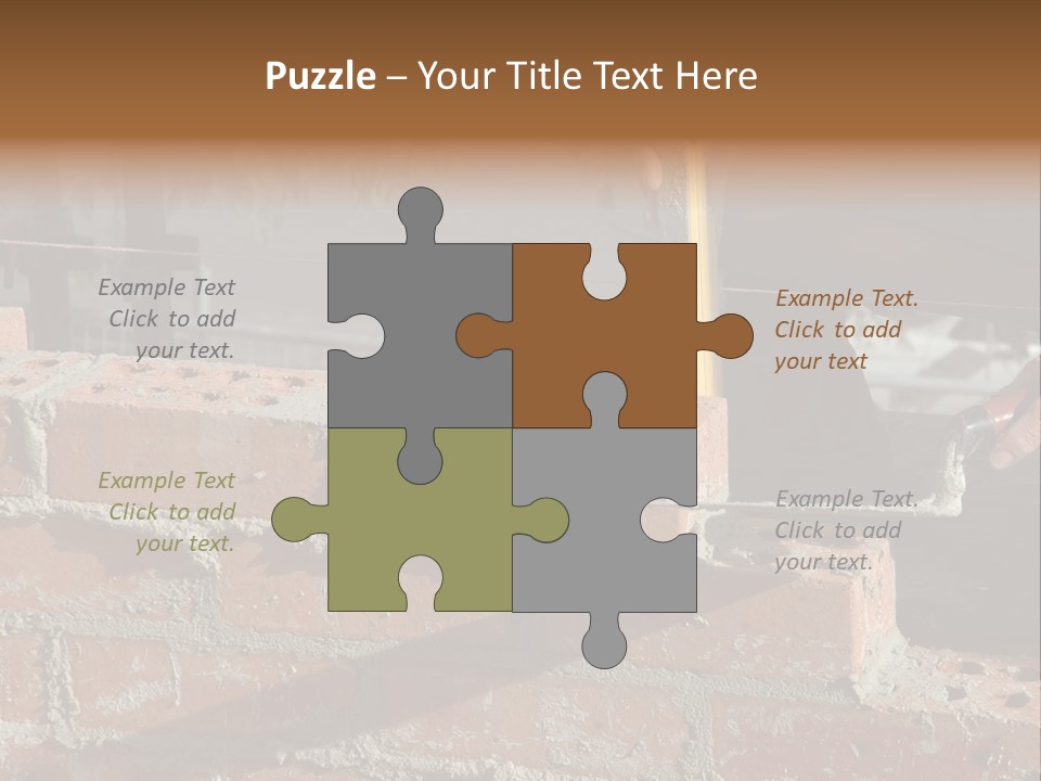 Bricklayer PowerPoint Template