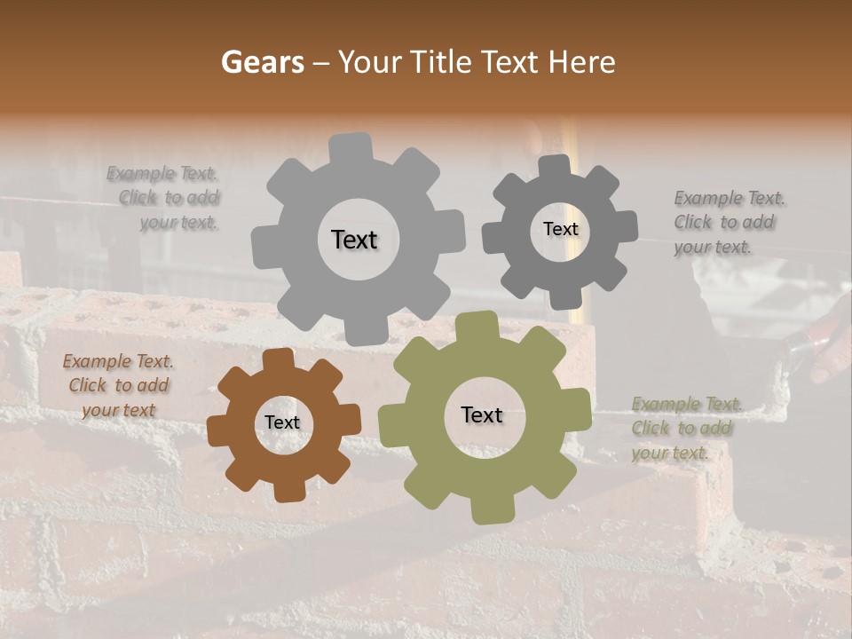 Bricklayer PowerPoint Template