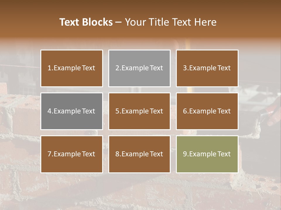 Bricklayer PowerPoint Template