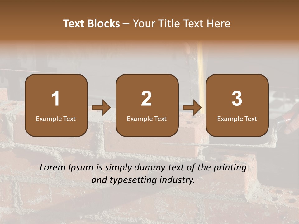 Bricklayer PowerPoint Template