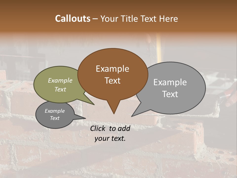 Bricklayer PowerPoint Template