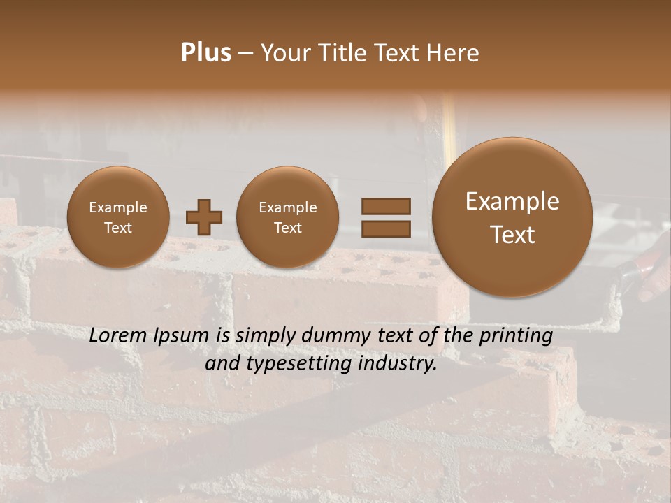 Bricklayer PowerPoint Template