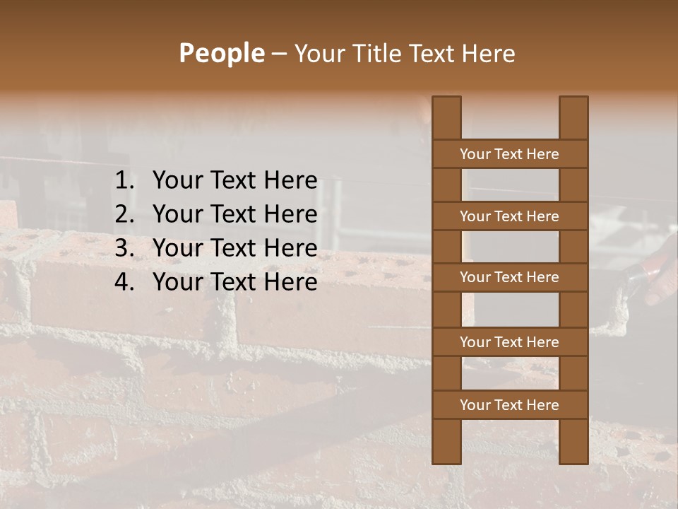 Bricklayer PowerPoint Template