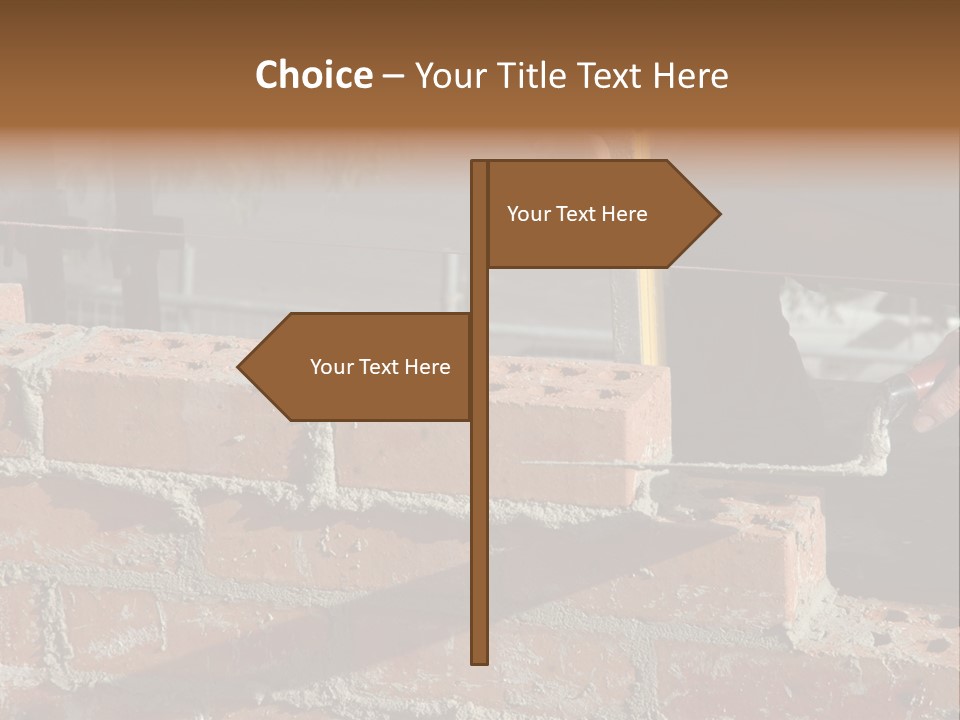 Bricklayer PowerPoint Template