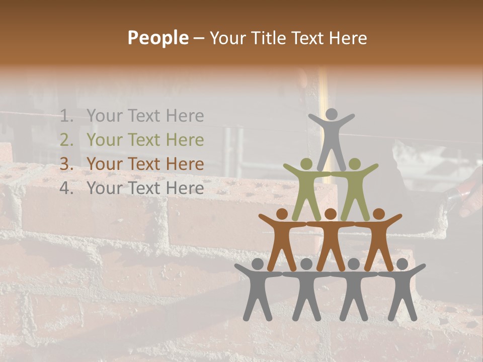 Bricklayer PowerPoint Template