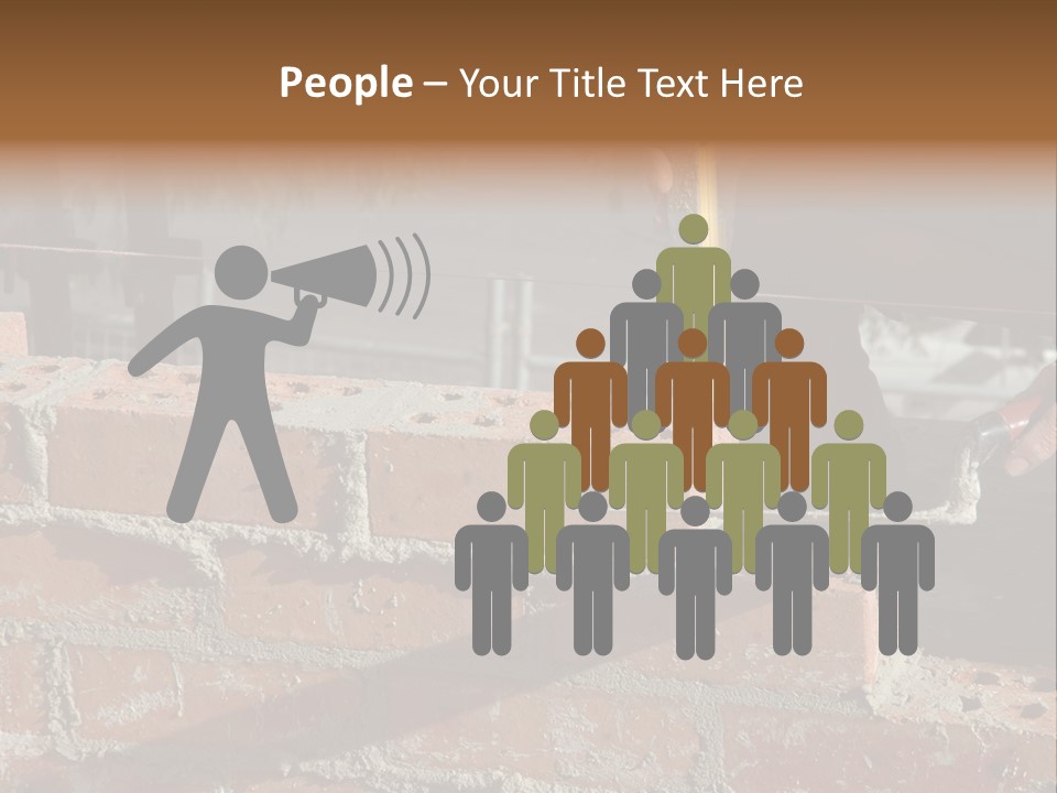 Bricklayer PowerPoint Template