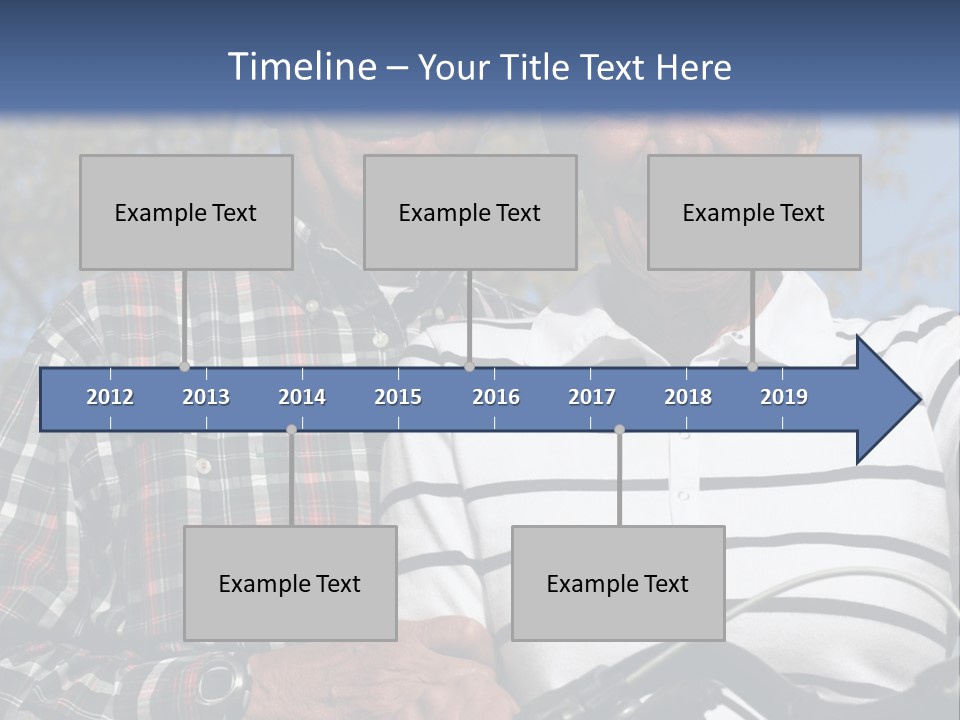 A Couple Of People That Are Standing Next To Each Other PowerPoint Template