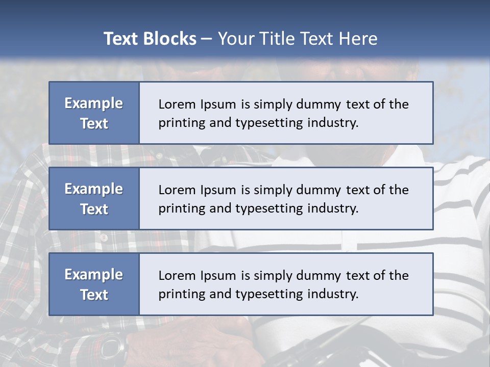 A Couple Of People That Are Standing Next To Each Other PowerPoint Template