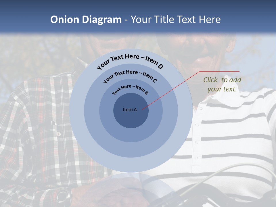 A Couple Of People That Are Standing Next To Each Other PowerPoint Template