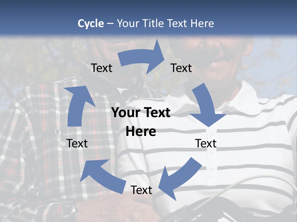 A Couple Of People That Are Standing Next To Each Other PowerPoint Template