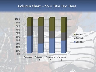 A Couple Of People That Are Standing Next To Each Other PowerPoint Template