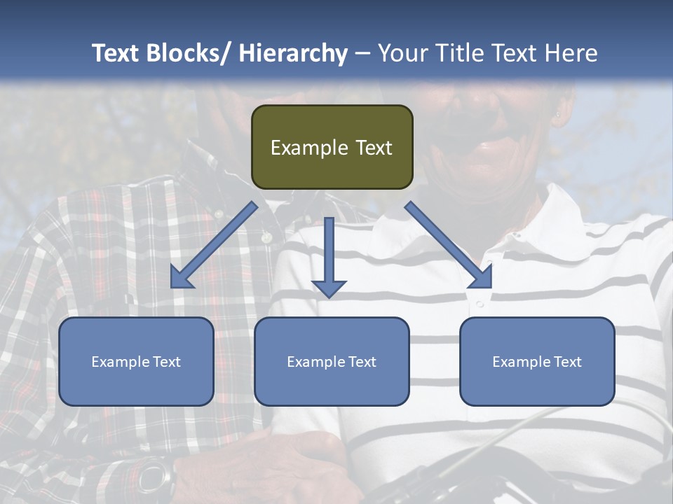 A Couple Of People That Are Standing Next To Each Other PowerPoint Template